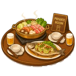 โปรโมทร้านอาหารสังสรรค์ ร้านอาหารจัดเลี้ยง ห้องส่วนตัว ร้านอาหารสำหรับงานเลี้ยง ใกล้ฉัน กรุงเทพ ใกล้ราชพฤกษ์