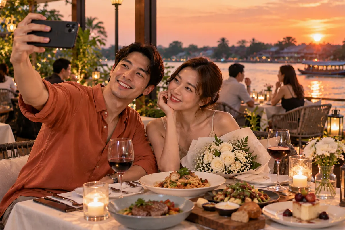 โปรโมทร้านอาหารโรแมนติกเปิดใหม่ ใกล้ราชพฤกษ์ ราชพฤกษ์.com