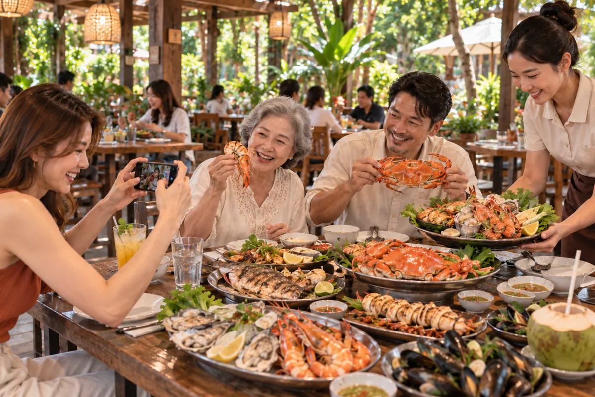 โปรโมทร้านอาหารทะเลเปิดใหม่ ใกล้ราชพฤกษ์ ราชพฤกษ์.com